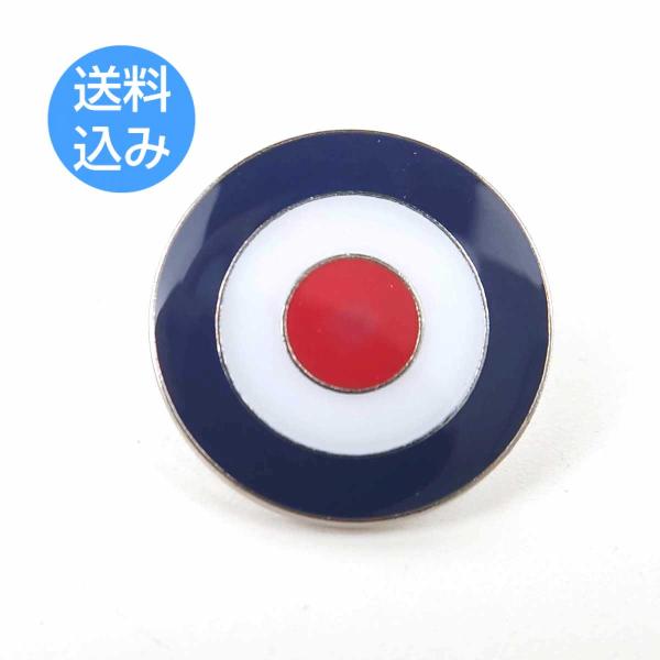 丸型ピンバッジ ピンズ ターゲットマーク The Who キャプテン アメリカ