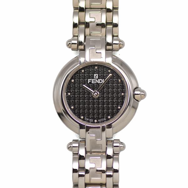 フェンディ レディース 腕時計新品未使用 ステンレス F75210-750L FENDI フェンディ オロロジ ズッカ 750L F75210L ブラック文字盤