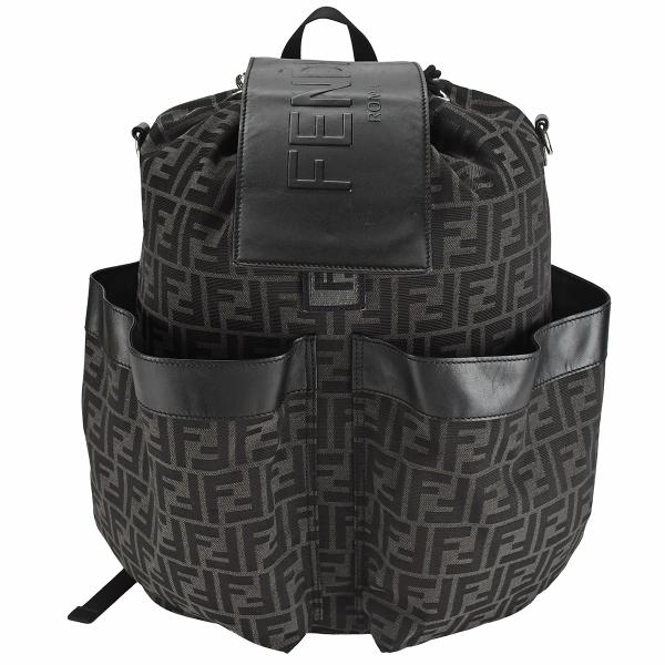 FENDI（フェンディ） ズッカ柄 FFロゴ リュック ストライク バック
