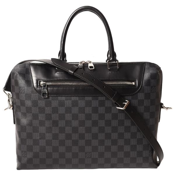 【美品】ルイヴィトン ダミエ ポルトドキュマン ビジネスバッグ N48260 LOUIS VUITTON ルイヴィトン ダミエグラフィット ポルト