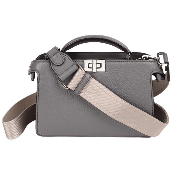 FENDI デニム　ピーカブー　アイシーユー　スモール　ハンドバッグ　2way FENDI】フェンディ『ピーカブー アイシーユー エックスクロス』7VA582