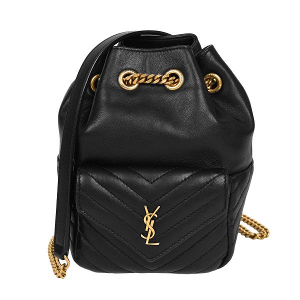 SAINT LAURENT サンローラン PARIS ジョー ミニ バケット チェーン