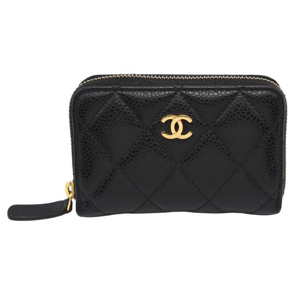 CHANEL（シャネル） マトラッセ クラシック ジップ コインパース