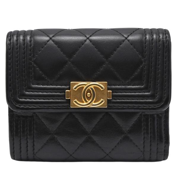 CHANEL（シャネル） ボーイシャネル スモール ウォレット 三つ折り