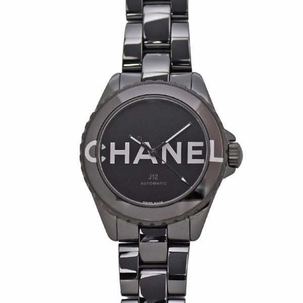 CHANEL シャネル J12 ウォンテッド ドゥ シャネル 数量限定モデル メンズ 自動巻 クロノメーター ブラックセラミック H7418 新品同様