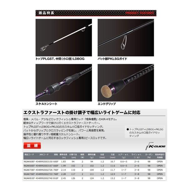 プロックス Prox リール 根魚権蔵エアーk Sunrise Sunrise Ngak81ef Eternity 釣り 81ef