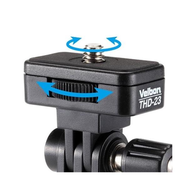 Velbon 1Way雲台 THD-23 小型 底面径24mm ティルト専用 プラスチック製 383624 Velbon 1Way雲台 THD-23 小型 底面径24mm ティルト専用 プラスチック製 383624