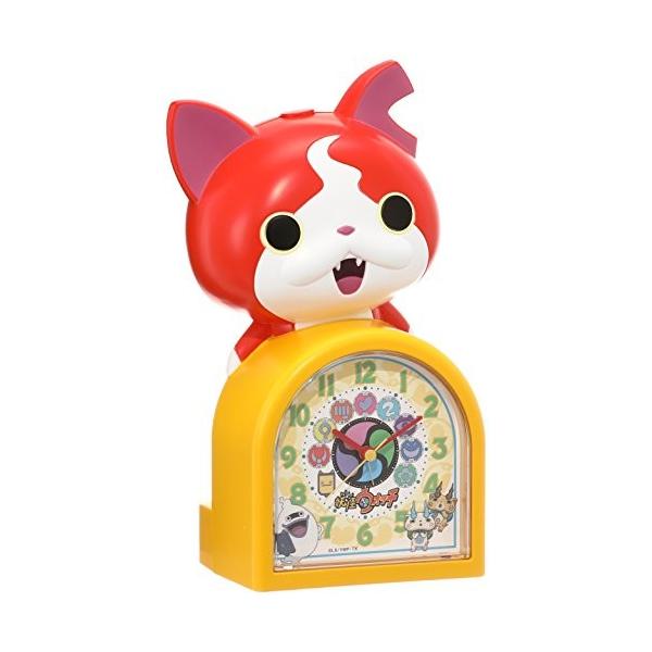 セイコー クロック 目覚まし時計 妖怪ウォッチ ジバニャン キャラクター型 おしゃべり アラーム アナログ Jf378a Seiko Kisumupoly Ac Ke