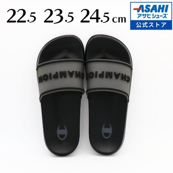 母の日 サンダル レディース スリッパ チャンピオン GB S11866 ブラック 海 川 プ−ル ビーチ