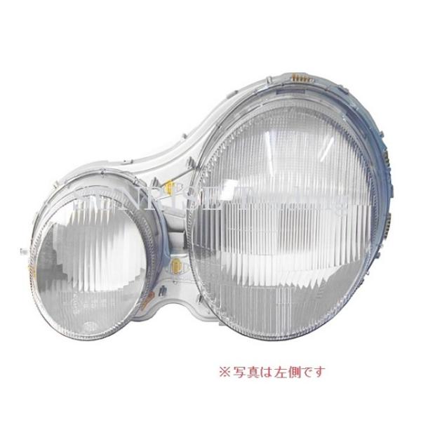 メルセデスベンツ W210 ヘッドライトレンズ 右側 : サンライズ