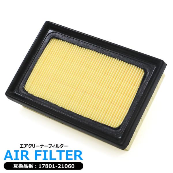 トヨタ プリウス DAA-ZVW55 エアフィルター エアクリーナー 1.8 HV 4WD  17801-21060  互換品 半年保証保証
