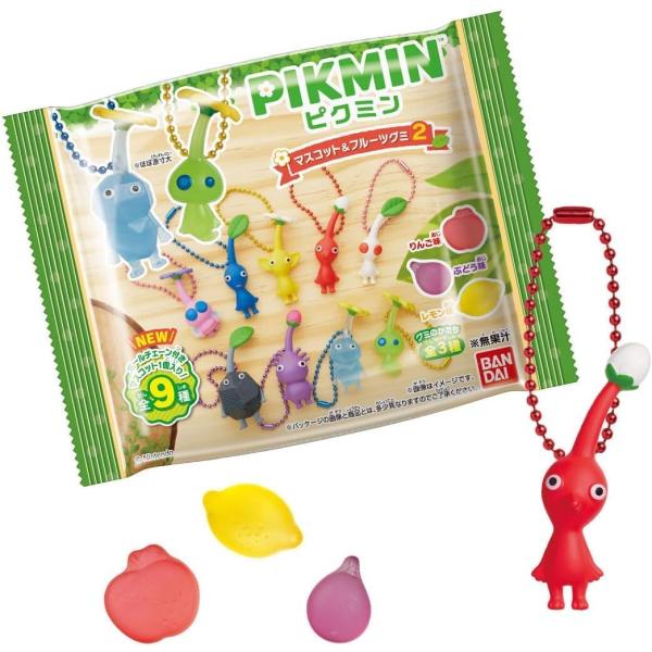 ピクミン めじるしアクセサリー2 マスコット&フルーツグミ コンプ ガチャ ③ suns-online-store_2c-52tm-jsgc