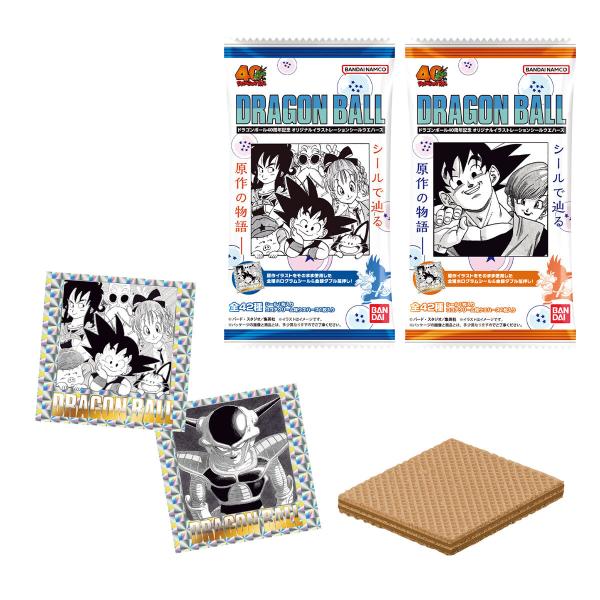 ドラゴンボール40周年記念 オリジナルイラストレーション シール