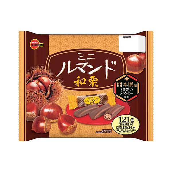 ブルボン ミニルマンド 和栗 121g×12袋 : サンズオンラインストア