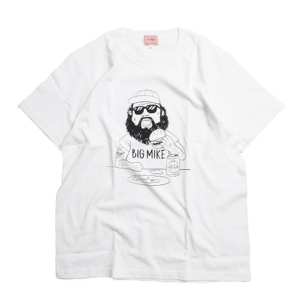 ビッグマイク Tシャツ メンズ 半袖 ブランド おしゃれ アメカジ レディース ヘビーウェイト ハンバーガー イラスト キャラクター 白 Buyee Buyee Japanese Proxy Service Buy From Japan Bot Online