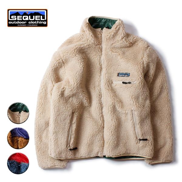   ボア ジャケット ZIP FIVE -White Line- ブルゾン アウター 「White Line