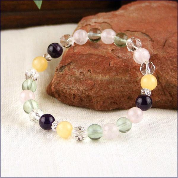 限定品【定価4万円超】天然石 ネックレス &ブレスレット ✨ハンドメイド 恋愛運 po180905-2b.jpg