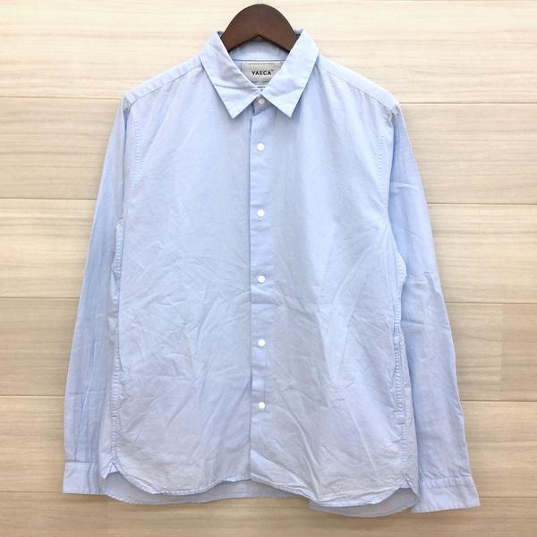 ヤエカ Comfort Shirt コンフォート シャツ スナップボタン 定番 コットン 長袖 無地 メンズ Mサイズ ブルー 春秋 Yaeca トップス Dm0009 1 サンステップ Yahoo 店 通販 Yahoo ショッピング