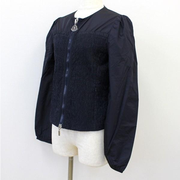 Moncler シャーリングジャケット ジップアップ 薄手 羽織り アウター 収納袋 レディース 0 ネイビー 春 秋 モンクレール 衣料 6 Il5904 1 サンステップ Yahoo 店 通販 Yahoo ショッピング