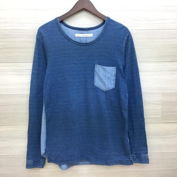 カーリー デニム カットソー シャツ 切替 異素材 日本製 長袖 コットン ネコポス可 メンズ サイズ1 インディゴ 春 Curly トップス Dm0458 1 サンステップ Yahoo 店 通販 Yahoo ショッピング