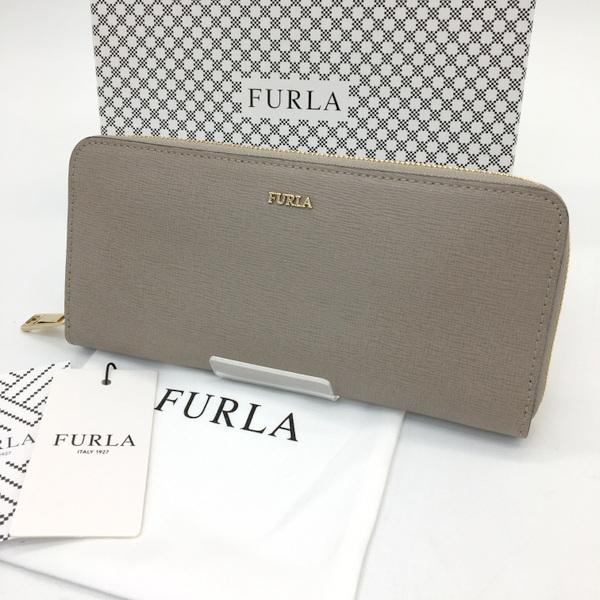 FURLA BABYLON バビロン 長財布 美品 財布 ウォレット ラウンド  