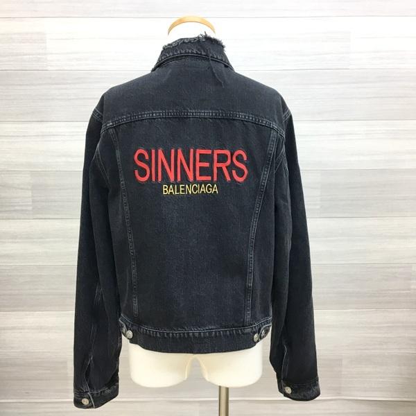 BALENCIAGA デニムジャケット SINNERS 46 バレンシアガ | tspea.org