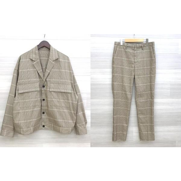 ハレ グレンチェック セットアップ 美品 スーツ 4b カジュアル オーバーサイズ メンズ 上下mサイズ ブラウン 春秋 Hare 上下 Dm9975 1 サンステップ Yahoo 店 通販 Yahoo ショッピング