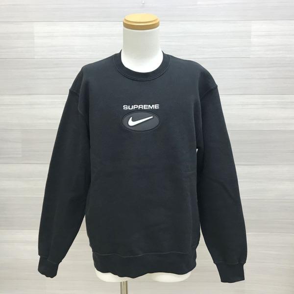シュプリーム ナイキ Jewel Crewneck ジュエル クルーネック ロゴ スウェット トレーナー 裏起毛 メンズ Sサイズ ブラック 春秋 Supreme Nike トップス Dm0115 1 サンステップ Yahoo 店 通販 Yahoo ショッピング