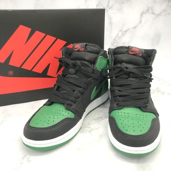 Nike Air Jordan 1 Retro High Og 5550 030 スニーカー ハイカット 箱 紐 メンズ 26cm ブラック グリーン ナイキ 靴 Df1687 1 サンステップ Yahoo 店 通販 Yahoo ショッピング