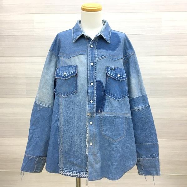 ミヤギヒデタカ リメイク デニムジャケット 再構築 リーバイス ラングラー 古着好き ジャケット Miyagihidetaka シャツ Dm2228 1 サンステップ Yahoo 店 通販 Yahoo ショッピング