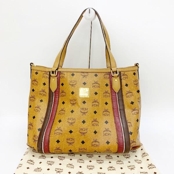 MCM エムシーエム トートバッグ ヴィセトス柄 ショルダー 肩掛け 大