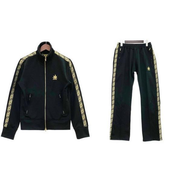 ドレストリップ 百式 ジャージ セットアップ トラックジャケット パンツ メンズ サイズ3 ブラック drestrip 上下セット DM3182■