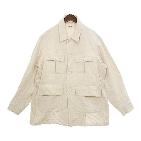 ラキネス HEMP SAFARI JACKET サファリジャケット カバーオール コート 