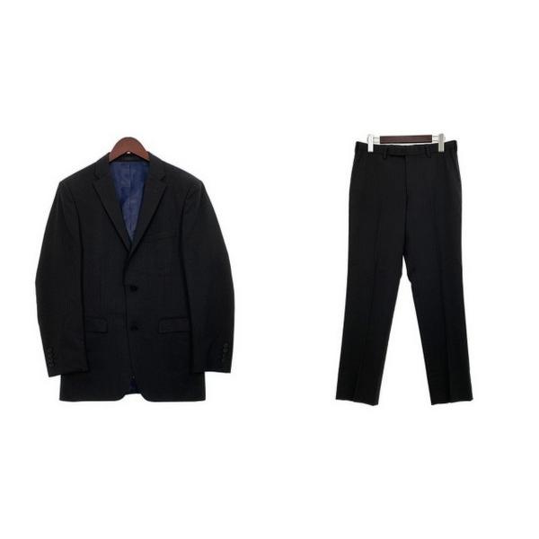 バーバリーブラックレーベル ストライプ シングル スーツ 2b ウール 美品 メンズ 38r ブラック Burberry Black Label 上下セット Dm4314 1 サンステップ Yahoo 店 通販 Yahoo ショッピング