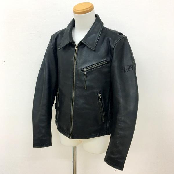 HARLEY DAVIDSON シングルライダースジャケット レザージャケット 革