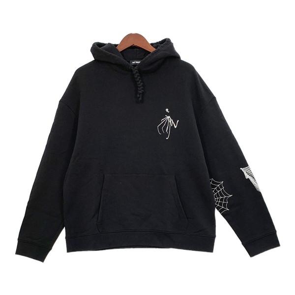 ラフシモンズ Gothic ロゴ パーカー 212-M163 スウェット フーディー