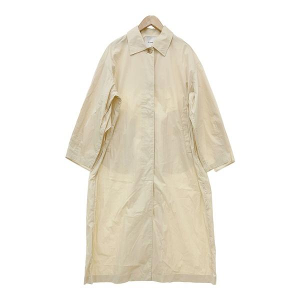 CLANE（クラネ） バックフリルシングルコート ステンカラーコート 22SS 