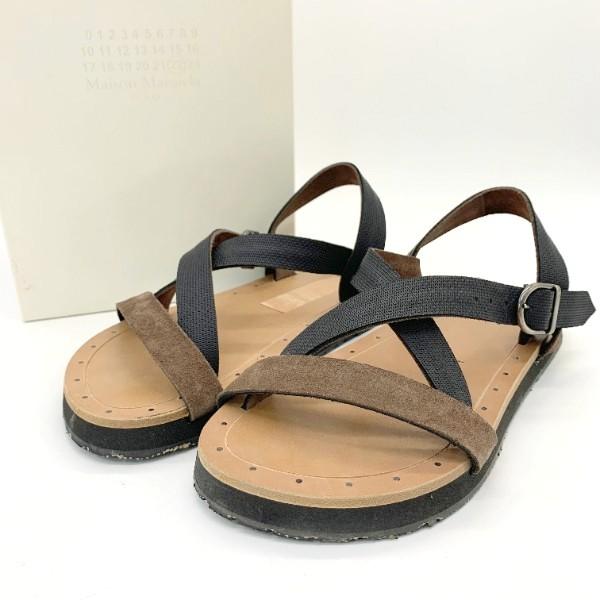 メゾンマルジェラ サンダル レザーストラップ スポーツサンダル 靴