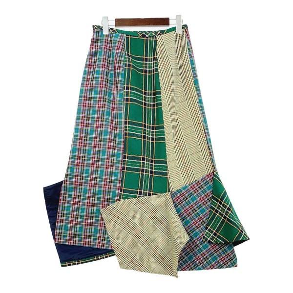 ENFOLD エンフォルド 変形 スカート 300CA331-2600 新品同様 ロング