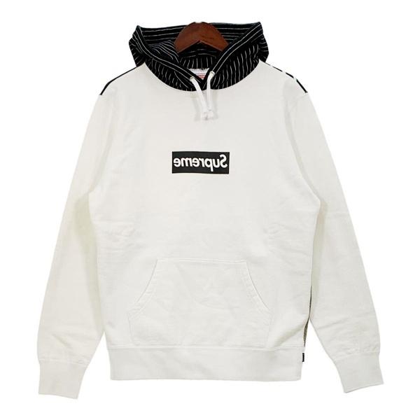 Supreme COMME des GARCONS SHIRT 14SS Box Logo Pullover Hoodie 反転