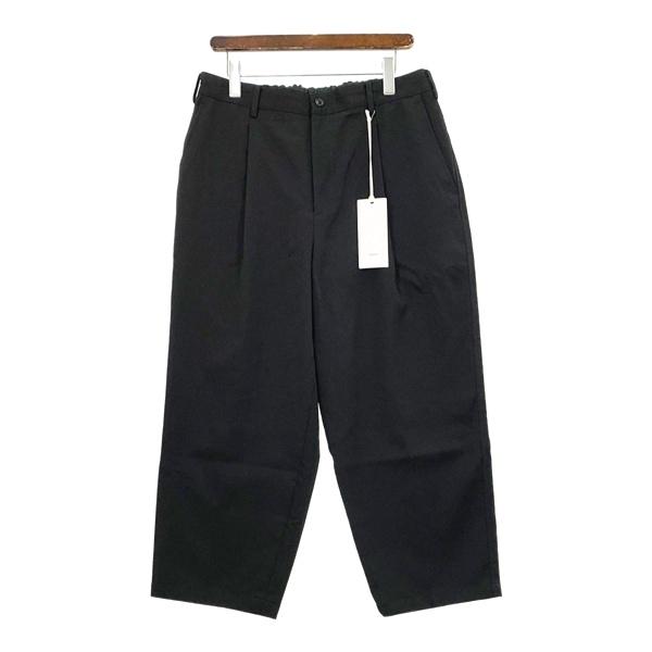グラフペーパー scale off wool tapered slacks ウール テーパード