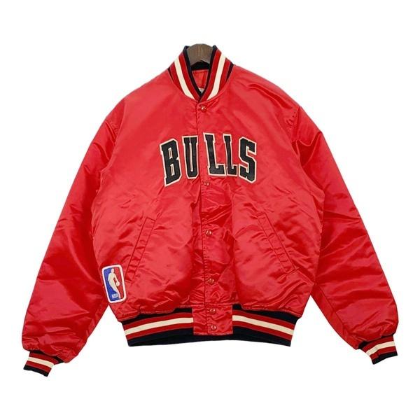 STARTER 90s chicago BULIS NBA スタジャン 古着 シカゴ ブルズ