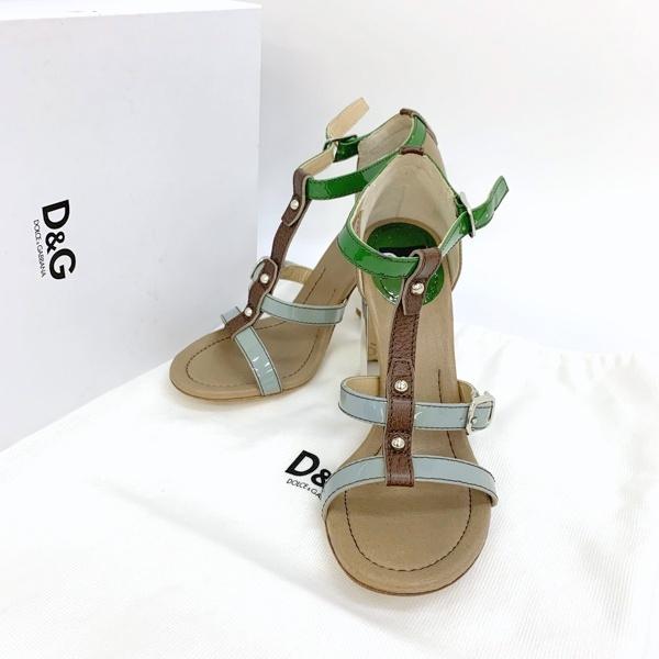 DOLCE&GABBANA D&G ドルチェ&ガッバーナ ドルガバ Tストラップ  