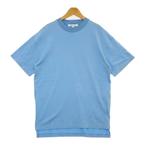 エンフォルド半袖シャツブルー 38
