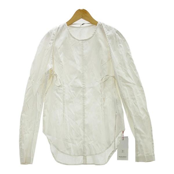 MAISON SPECIAL メゾンスペシャル 3WAY ボレロスリーブブラウス シャツ 21202315105 レディース フリーサイズ ホワイト トップス IL15037■