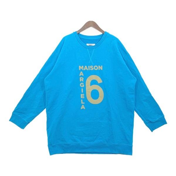 メゾン マルジェラ MM6 ロゴ入りオーバーサイズ スウェット トップス