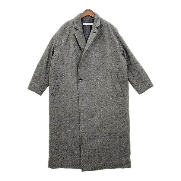 journal standard luxe グレー ロングコート JOURNAL STANDARD LUXE（ジャーナルスタンダード ラックス） ツイード