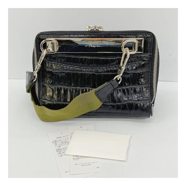 3.1 Phillip Lim スリーワンフィリップリム ショルダーバッグ クロスボディバッグ 鞄 レディース ブラック カバン IF19379■