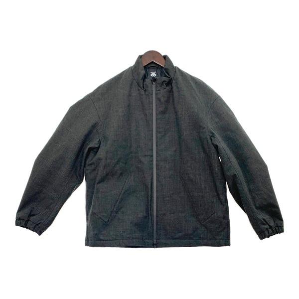 DESCENTE PAUSE デサントポーズ WOOL MIX STAND COLLAR ZIP UP BLOUSON 