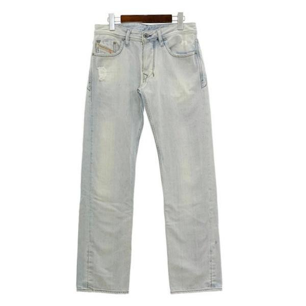 DIESEL adidas ADI-LARKEE WASH 008KJ ストレート ジーンズ デニム 
